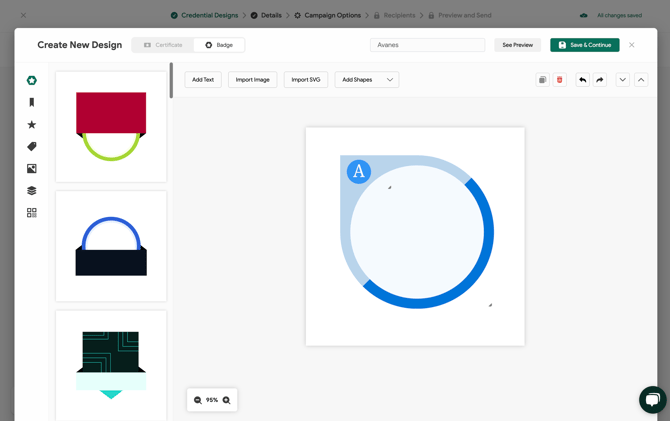 Create New Badge Design -1
