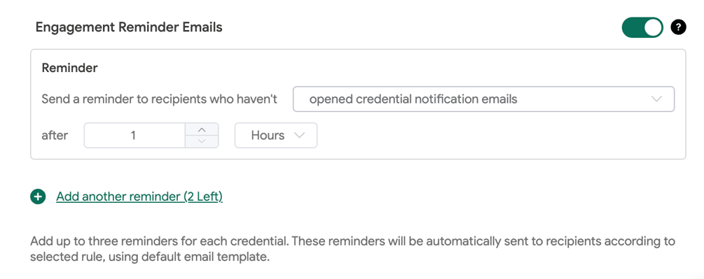 Engagement Reminder Emails