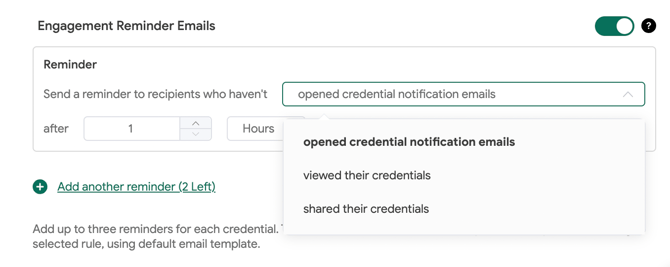Engagement Reminder Emails