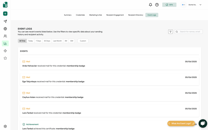 Event Logs