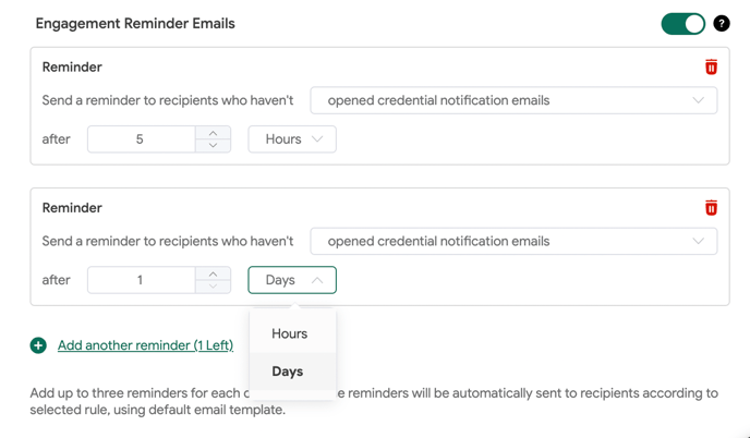 Engagement Reminder Emails