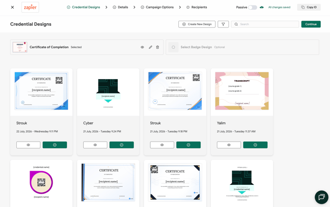 Zapier Select Design